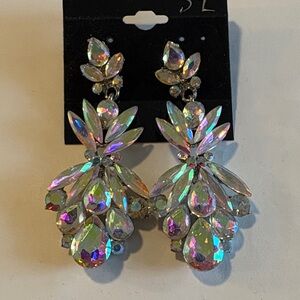 💎 Gorgeous Rhinestone Chandelier Earrings